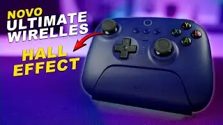 Meu NOVO CONTROLE PRINCIPAL - 8BITDO ULTIMATE WIRELLES com HALL EFFECT