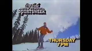 January 1988 MSG Network High School Sports Week Skiing Commercial