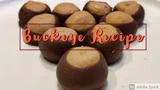 Easy Buckeye Recipe | Tasty and High Protein Snack