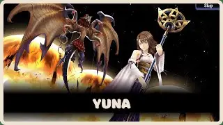 Yuna CG Limit Burst | War of the Visions: Final Fantasy Brave Exvius