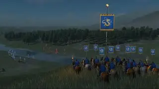 Rome Total War Barbarian Invasion Remastered Historical Battle 1 - Battle of Badon Hill (PC)