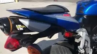 2007 Honda CBR600RR / Two Brothers Exhaust Sound Clip