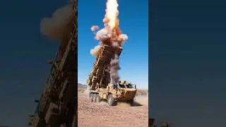 Hypersonic Missile Launch From Armored Truck |