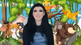 Baby Learning and Toddler learning- Animals for Kids . Jungle Animals and Animal Sounds with Sara 