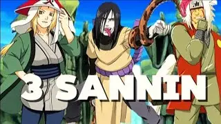 3 buyuk saninlar | JIRAYA TSUNADE OROCHIMARU | NARUTO
