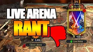 SMALL RANT ABOUT LIVE ARENA POINTS | Raid: Shadow Legends