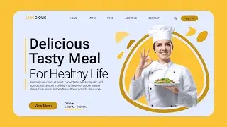 How To Design Trendy Delicious Food UI Concept 2021