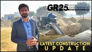 GR25 Latest Construction Update - Shops & Luxury Apartments on Installments - Bahria Orchard Lahore