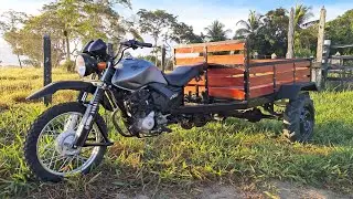 Triciclo com Caixa diferencial de Chevette!