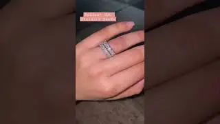 Radiant cut bands 💎. #diamonds #london #jewellery #beautiful #love #viral #gold