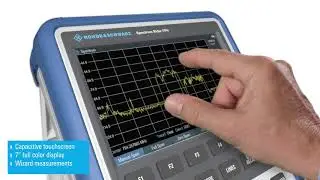 R&S Spectrum Rider FPH Handheld Spectrum Analyzer