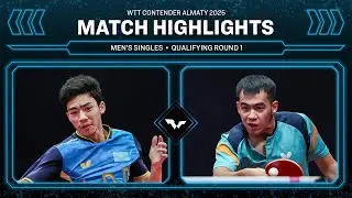 Iskender Kharki vs Bolat Niyetkaliyev | MS QR1 | #WTTAlmaty 2025