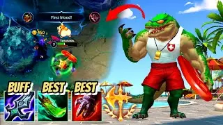 RENEKTON WILD RIFT TOP | BUFFED BLADE OF THE RUINED KING | BUILD AND RUNES 