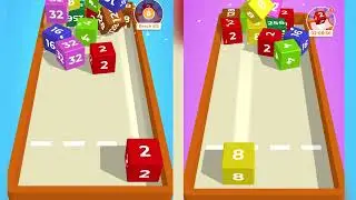 Playing 2 Chain Cube Numbers Game Simultaneously #numbergame