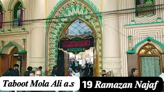 ⚫ 21 Ramzan Taboot | Shahadat Hazrat Ali a.s| Lucknow|2025