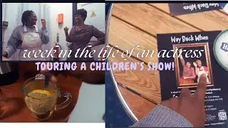 I got ill on tour or 'How to Look After Yourself As An Actor' 🎭 // Actor on Tour Vlog // TOUR PT. 2