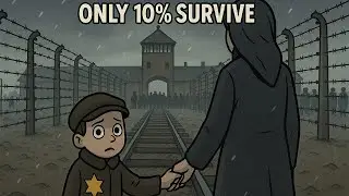 You Born as Jewish Child Entering Auschwitz, Only 10% Survive | Boring History For Sleep
