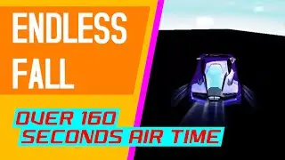 🟢 Endless Fall Glitch in Asphalt 8: Airborne (Over 160 Seconds Air Time) - King's Highway