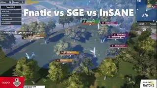 FNATIC VS SGE VS INSANE IN PMAS Grand Finals Day 1 Hindi   PUBG MOBILE INDIA FT MORTAL