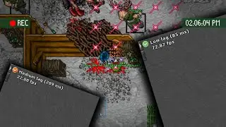 TIBIA / &iquest;CANSADO DE JUGAR CON LAG? [ENG SUB]