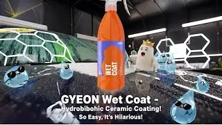 GYEON Wet Coat  - Hydrophobic Ceramic Spray Coating i'm testing on Audi  ￼