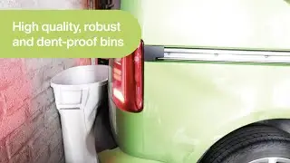 The Mega Bin. The most robust, durable waste, recycling or storage container you've ever met.