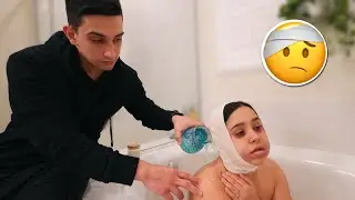 Забочусь о своей девушке после операции...