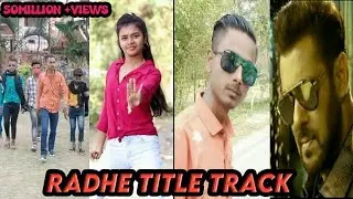 Radhe title track cover song new version Irshad Bindaas Salman Khan sarfaraz antank Miss laboni