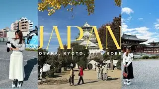 🎥 Japan Vlog Finale: Exploring Osaka, Kobe & Uji | Final Days in Japan 🇯🇵✨