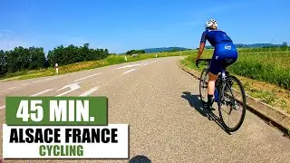 Indoor Cycling Alsace France | Hundspach to Lembach