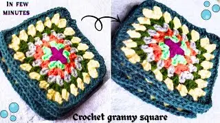 Crochet granny square| granny square patterns| #shorts #crochet 