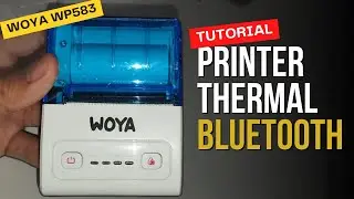 Unboxing dan Tutorial Menggunakan Printer Thermal Bluetooth Baterai Merk Woya WP583