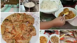 শুক্রবার মানি ব্যস্ততম একটা দিন আজকে স্পেশাল ভাবে রান্না করলাম আমার পছন্দের।