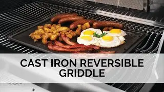 Napoleon Reversible Cast Iron Griddle