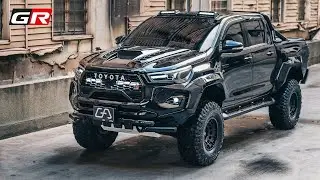 Akıncılar Extreme Black Toyota Hilux Build – GR Sport + Ironman 4x4! ⁨@AKINCILAREXTREME⁩