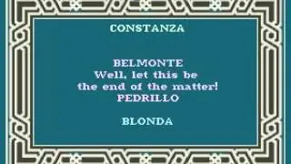 Wolfgang Amadeus Mozart - The Abduction From the Seraglio - 11 16. Quartet - Ach Belmonte! act...