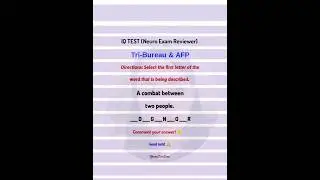 Обзор теста IQ для неврологического обследования кандидатов из трех бюро и AFP | YHANG DELA CRUZ ...
