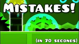 All Mistakes in the Geometry Dash Levels