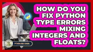 How Do You Fix Python Type Errors Mixing Integers And Floats? - Python Code School