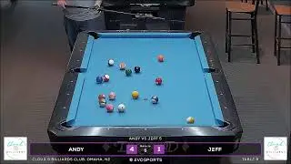 ANDY vs JEFF - CLOUD 9 BILLIARDS CLUB - TABLE 8 | EvoSports