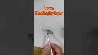 🔥Learn Shading for beginners #eyes #arttutorial #artlesson #realistic #beginners