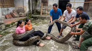 Top Giant Python Rescues by Hunter Groups That Shocked the World