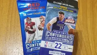 🏈 Rookie Auto Alert! - 2021 Panini Contenders Football & Basketball Value Packs🏀