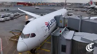 TRIP REPORT | LATAM | BOEING B787-900 | Madrid Barajas - Frankfurt intl. | Space +  Economy