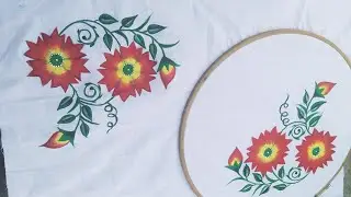 Pillow Cover, Cushion Covers Painting Design Tutorial...