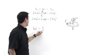 Rotational Work-Energy Theorem (Constant Torque)