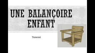 Balançoire enfant