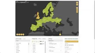 Creating animated visited countries map (tutorial)