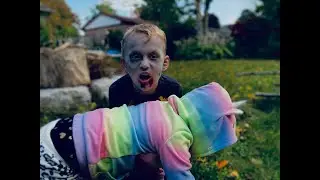 Simple Kids Zombie Makeup