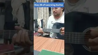 Day 29 of Learning Guitar... #guitar #learningguitar #guitaroftoday #guitarlover #day29